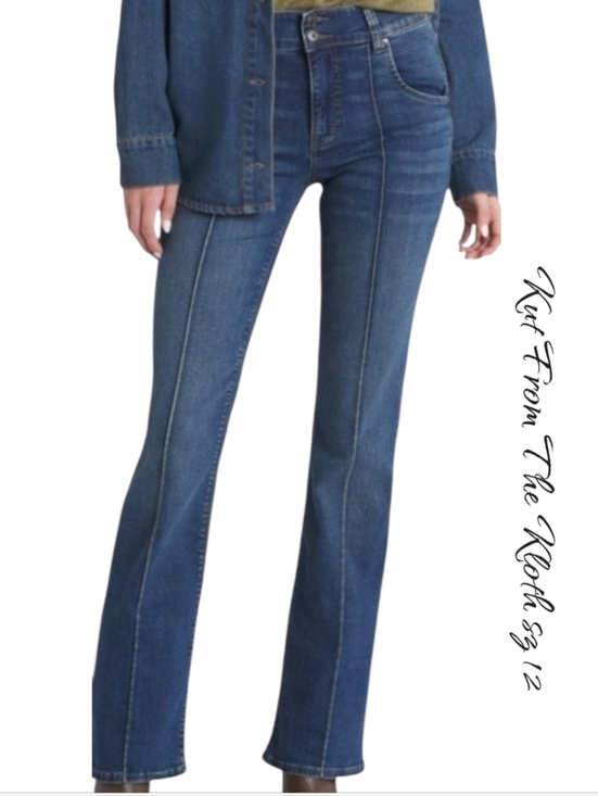 Kut from the Kloth Denim - Kut From The Kloth Natalie High Rise Bootcut Jeans Size 12 Side Paneled Stretch